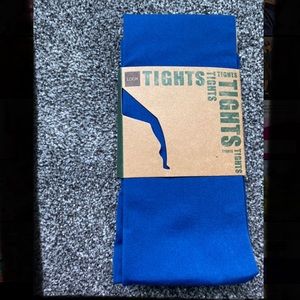 NWT Blue footed tights